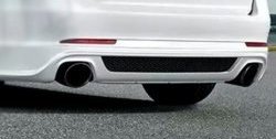 6 199 р. Накладка на задний бампер Combi  Skoda Octavia  A5 (2008-2013) (Неокрашенная). Увеличить фотографию 1