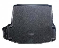 1 219 р. Коврик в багажник Aileron (полиуретан, покрытие Soft) Skoda Octavia A5 дорестайлинг лифтбэк (2004-2008). Увеличить фотографию 1