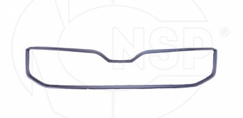 1 369 р. Молдинг решетки радиатора NSP Skoda Octavia A7 дорестайлинг универсал (2012-2017) (цвет: хром, Неокрашенная). Увеличить фотографию 1