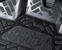 1 349 р. Комплект ковриков в салон Aileron 4 шт. (полиуретан, 3D с подпятником) Skoda Octavia A7 дорестайлинг универсал (2012-2017). Увеличить фотографию 1