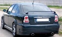 8 199 р. Задний бампер ND Skoda Octavia Tour A4 1U2 лифтбэк рестайлинг (2000-2010) (Неокрашенный). Увеличить фотографию 2