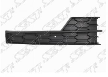 Правая решетка в передний бампер SAT (под ПТФ) Skoda Octavia A7 рестайлинг универсал (2016-2020)