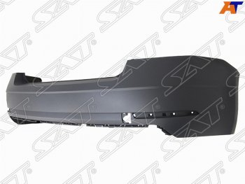 9 999 р. Задний бампер SAT Skoda Octavia A7 рестайлинг универсал (2016-2020) (Неокрашенный). Увеличить фотографию 1