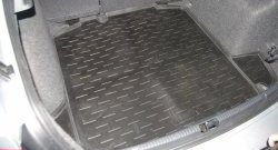 1 029 р. Коврик в багажник Aileron (полиуретан)  Skoda Rapid  NH3 (2012-2017). Увеличить фотографию 1