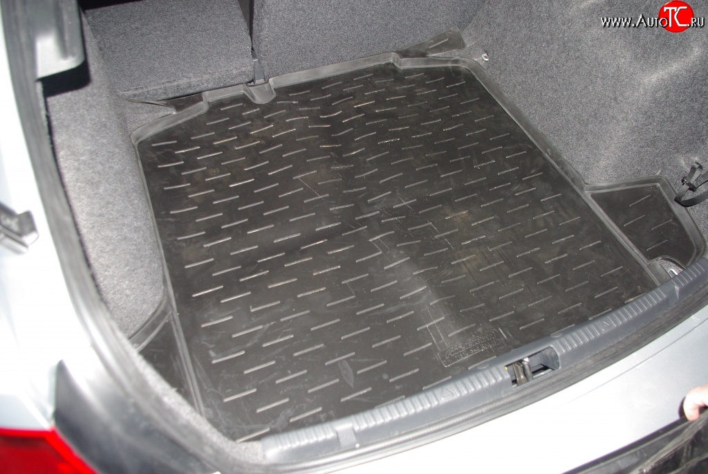 1 029 р. Коврик в багажник Aileron (полиуретан)  Skoda Rapid  NH3 (2012-2017)