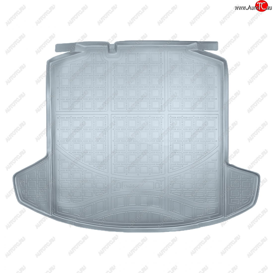 1 979 р. Коврик багажника Norplast Unidec  Skoda Rapid  MK2 (2019-2024) (серый)