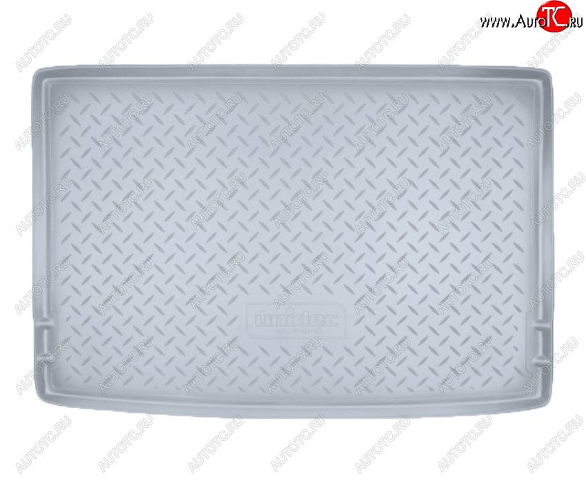 1 799 р. Коврик багажника Norplast Unidec  Skoda Yeti (2009-2018) (Цвет: серый)