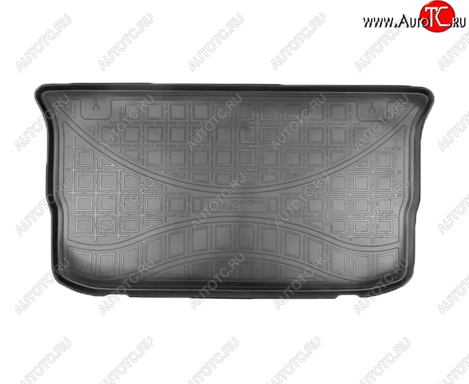1 329 р. Коврик в багажник Norplast Smart Forfour W453 5 дв. (2014-2020) (Черный)