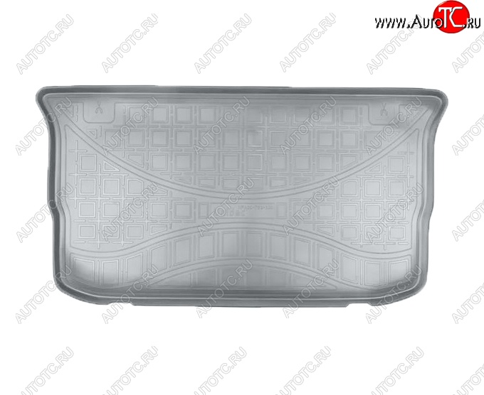 1 649 р. Коврик в багажник Norplast  Smart Forfour  W453 (2014-2020) (Серый)