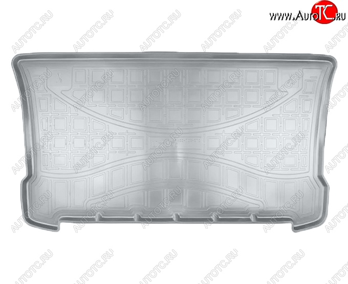 1 649 р. Коврик в багажник Norplast  Smart Fortwo  C453 (2014-2024) (Серый)