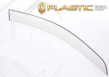 2 349 р. Дефлектора окон CA-Plastic  Sollers Argo (2022-2024) (шелкография белая). Увеличить фотографию 1