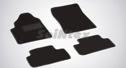 Износостойкие коврики в салон SeiNtex Premium LUX 4 шт. (ворсовые) SSANGYONG Rexton Y290 2-ой рестайлинг (2012-2017)