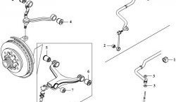 639 р. Полиуретановый сайлентблок нижнего рычага передней подвески (передний) Точка Опоры  SSANGYONG Rexton  Y200 (2001-2006). Увеличить фотографию 2