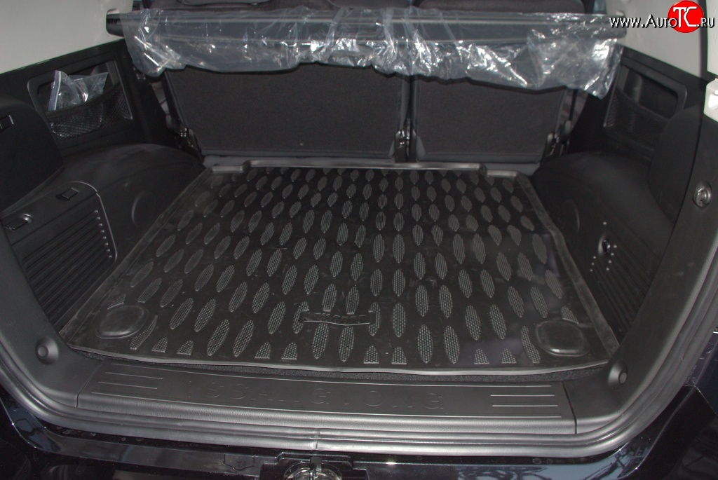 1 689 р. Коврик в багажник Aileron (полиуретан)  SSANGYONG Rexton  Y290 (2012-2017)