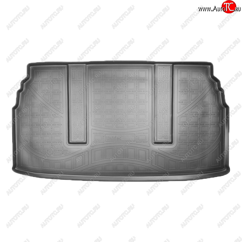 1 499 р. Коврик в багажник Norplast Unidec SSANGYONG Stavic MPV5 (2013-2018) (Цвет: черный)