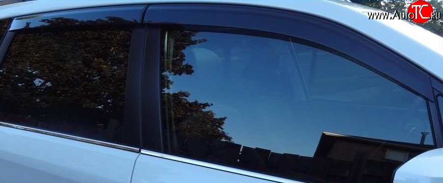 999 р. Комплект дефлекторов окон (ветровиков) 4 шт. Russtal Subaru Forester SJ дорестайлинг (2012-2016)