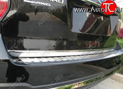 5 949 р. Нижняя накладка на крышку багажника СТ Subaru Forester SJ дорестайлинг (2012-2016)