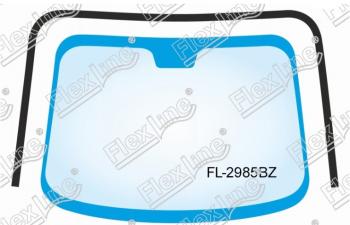 2 269 р. Молдинг лобового стекла FlexLine  Subaru Forester  SH (2008-2013). Увеличить фотографию 1