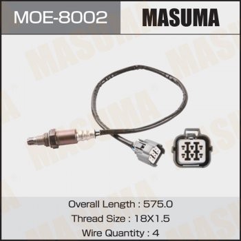 6 399 р. Датчик кислородный Masuma  Subaru Forester  SH - Outback  BP. Увеличить фотографию 1