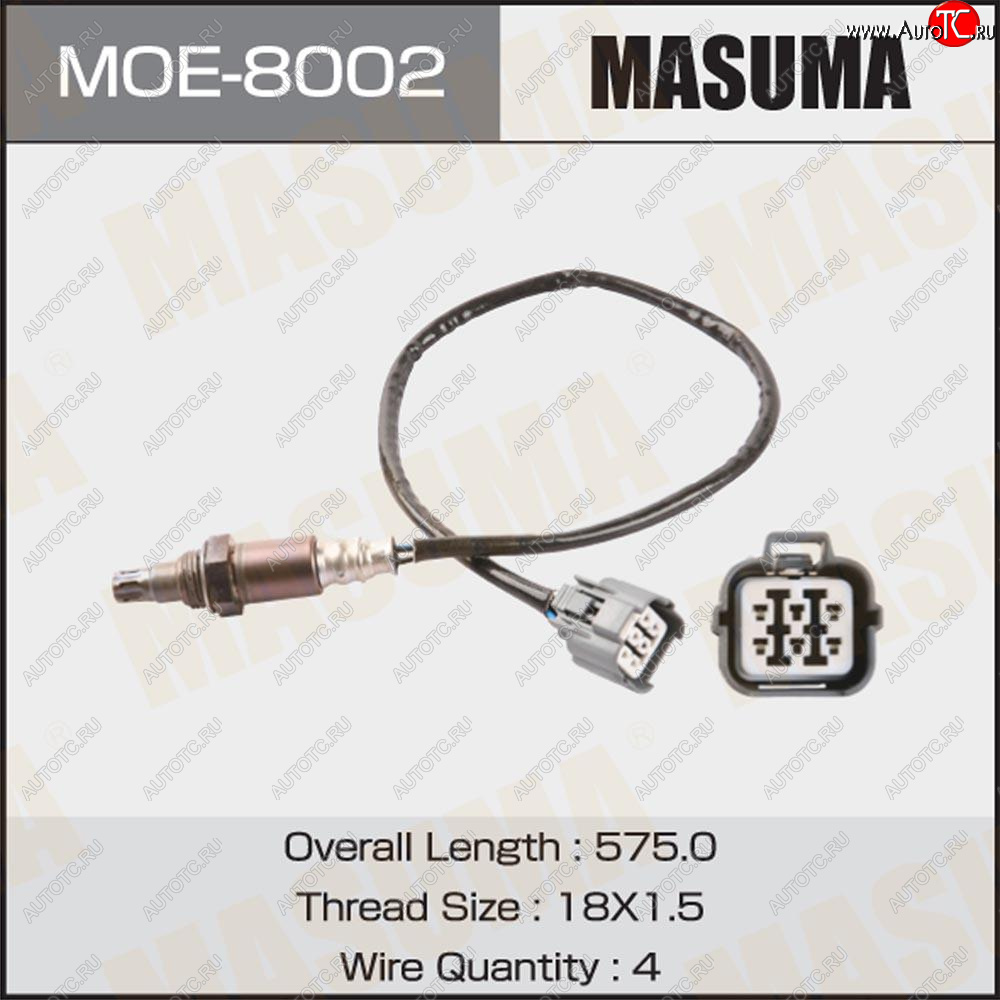 6 399 р. Датчик кислородный Masuma Subaru Forester SH (2008-2013)