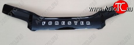 999 р. Дефлектор капота (рестайлинг) Russtal  Subaru Forester  SG (2002-2005)