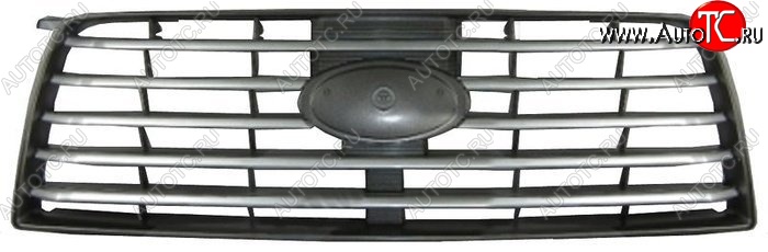 4 649 р. Решётка радиатора (рестайлинг) SAT Subaru Forester SG дорестайлинг (2002-2005) (Неокрашенная)