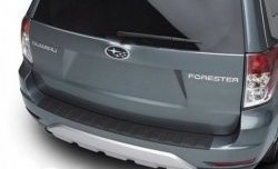 12 049 р. Накладка на задний бампер CT Subaru Forester SH (2008-2013) (Неокрашенная). Увеличить фотографию 1