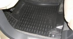 5 399 р. Коврики в салон Element 4 шт. (полиуретан)  Subaru Tribeca (2005-2014) (Серые). Увеличить фотографию 2