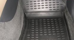 4 999 р. Коврики в салон Element 4 шт. (полиуретан) Subaru Tribeca (2005-2007) (Серые). Увеличить фотографию 3