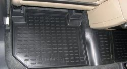 4 999 р. Коврики в салон Element 4 шт. (полиуретан) Subaru Tribeca (2005-2007) (Серые). Увеличить фотографию 5