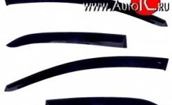 999 р. Комплект дефлекторов окон (ветровиков) 4 шт. Russtal  Subaru XV  GP/G33 (2012-2017). Увеличить фотографию 1