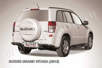 3 999 р. Уголки d57 Suzuki Grand Vitara JT 5 дверей 2-ой рестайлинг (2012-2016) (Цвет: серебристый). Увеличить фотографию 1