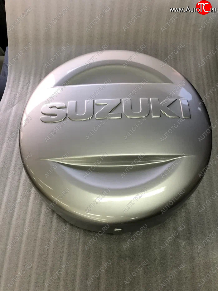 6 999 р. Пластиковый колпак запасного колеса SUZUKI (верхняя часть, 225/70/16) Suzuki Grand Vitara JT 5 дверей дорестайлинг (2005-2008) (неокрашенный)