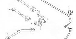 349 р. Полиуретановая втулка стабилизатора задней подвески Точка Опоры Suzuki Aerio RA21S, RC51S седан дорестайлинг (2001-2003). Увеличить фотографию 2