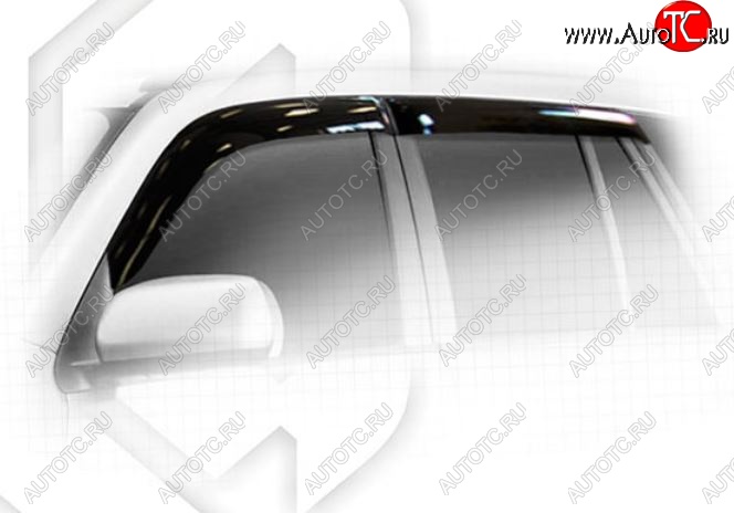 2 169 р. Дефлектора окон CA-Plastiс  Suzuki Escudo ( 5,  3) (2006-2012) (Classic полупрозрачный, Без хром.молдинга, Крепление только на скотч)