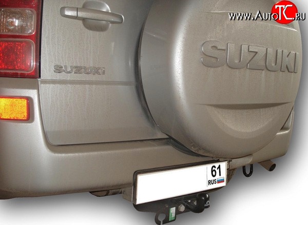 8 349 р. Фаркоп Лидер Плюс (до 2000 кг)  Suzuki Grand Vitara ( JT 5 дверей,  JT 3 двери) (2005-2012) (Без электропакета)