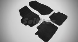 2 499 р. Износостойкие коврики в салон SeiNtex Premium LUX 4 шт. (ворсовые)  Suzuki Liana ( хэтчбэк,  седан) (2001-2008). Увеличить фотографию 1