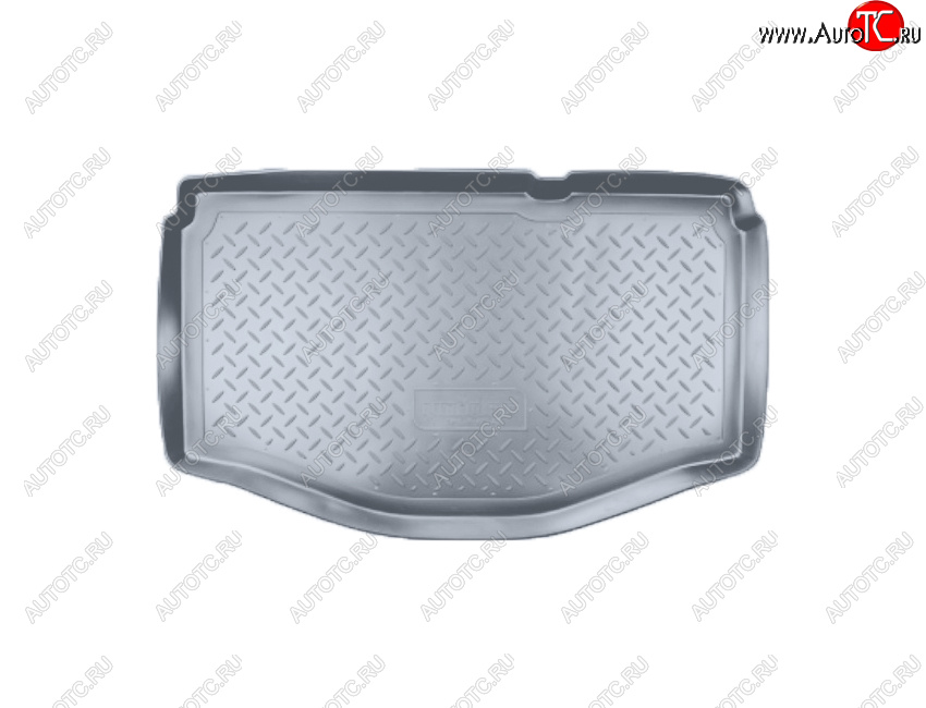1 549 р. Коврик багажника Norplast Unidec (рестайл)  Suzuki Swift  ZC (2003-2008) (Цвет: серый)