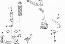859 р. Полиуретановый сайлентблок амортизатора передней подвески Точка Опоры Toyota FJ-Cruiser (2006-2018). Увеличить фотографию 2