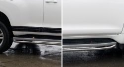 4 699 р. Молдинги RA  Toyota Land Cruiser Prado  J150 (2013-2017) (Поверхность глянец (под окраску), Неокрашенные). Увеличить фотографию 7