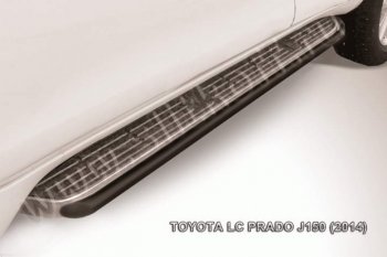 Защита штатного порога d42 Slitkoff Toyota Land Cruiser Prado J150 1-ый рестайлинг (2013-2017)