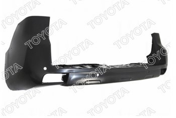 24 999 р. Задний бампер TOYOTA (под сонары) Toyota Land Cruiser Prado J150 дорестайлинг (2009-2013) (Неокрашенный). Увеличить фотографию 1