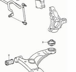 229 р. Полиуретановая втулка стабилизатора передней подвески Точка Опоры (22 мм)  Toyota Allex  E12# - WILL. Увеличить фотографию 2