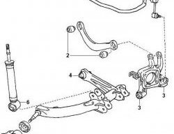1 699 р. Полиуретановый сайлентблок нижнего рычага задней подвески (передний) Точка Опоры Toyota Premio T240 дорестайлинг (2001-2004). Увеличить фотографию 2