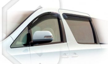2 259 р. Дефлектора окон (ANH20W) CA-Plastic  Toyota Alphard  H20 (2008-2011) (Classic полупрозрачный). Увеличить фотографию 1
