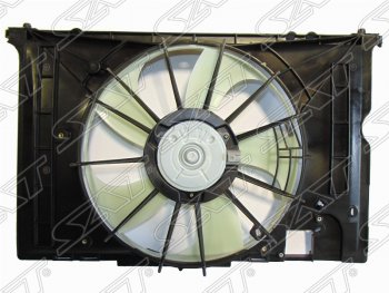 5 999 р. Диффузор радиатора в сборе SAT Toyota Auris E150 хэтчбэк 5 дв. дорестайлинг (2006-2010). Увеличить фотографию 1
