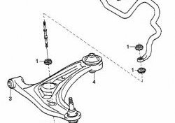 1 599 р. Полиуретановый сайлентблок нижнего рычага передней подвески (задний) Точка Опоры Toyota WILL (2002-2005). Увеличить фотографию 2