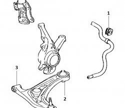 919 р. Полиуретановый сайлентблок нижнего рычага передней подвески (передний) Точка Опоры Toyota WILL (2002-2005). Увеличить фотографию 2