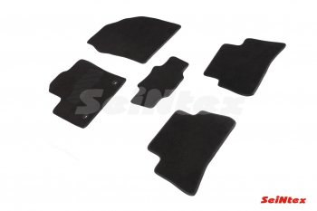 Комплект ворсовых ковриков в салон Seintex Toyota C-HR NGX10, ZGX10 дорестайлинг (2016-2019)