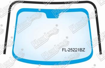 1 499 р. Молдинг лобового стекла FlexLine  Toyota Camry ( XV50,  XV55) (2011-2018). Увеличить фотографию 1